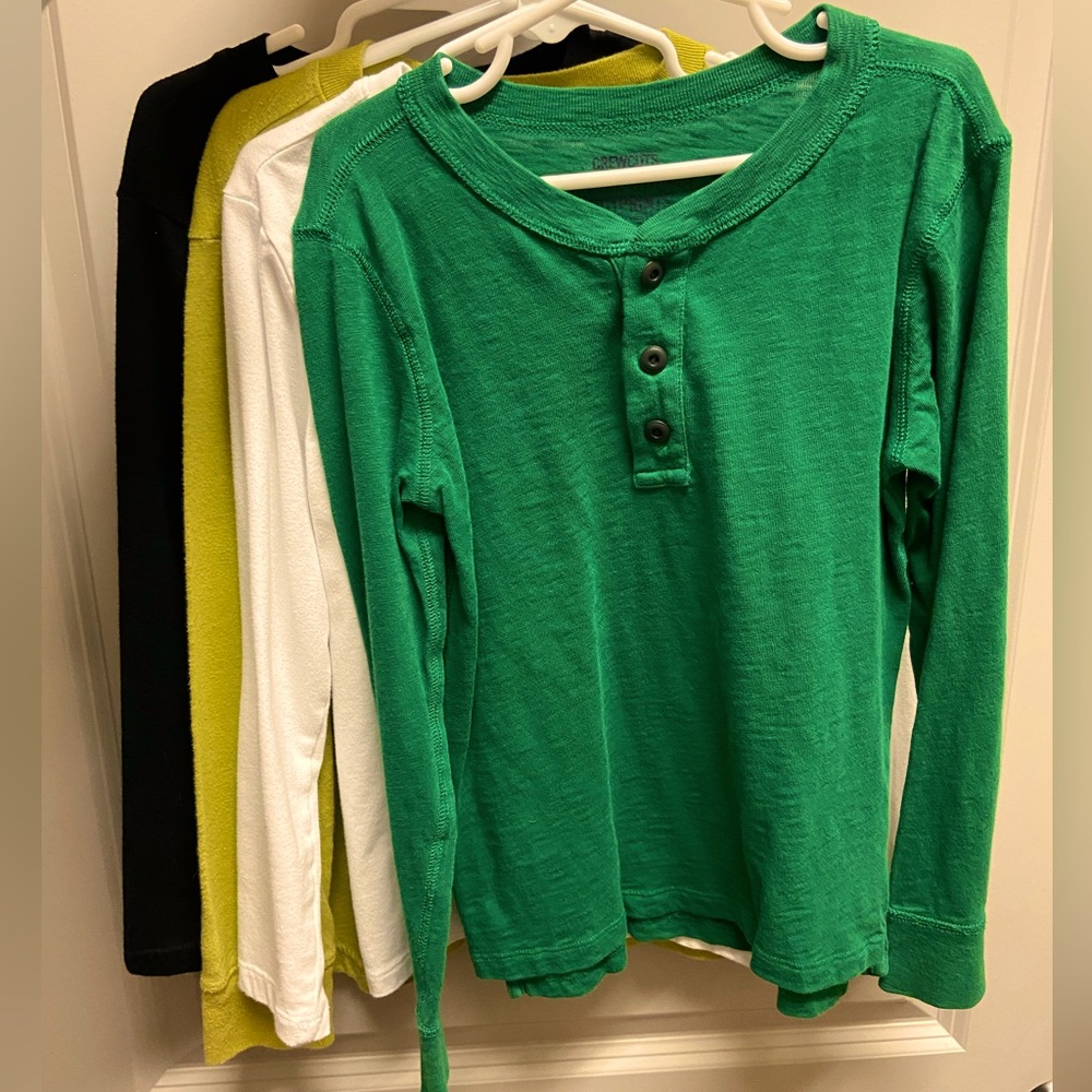 CLEARANCE SPECIAL: Bundle of 4 Boys’ Shirts (Crewcuts & other brands)